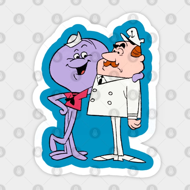 Squiddly Diddly Sticker by offsetvinylfilm